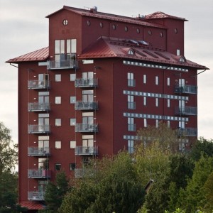Det renoverade Asplundshuset i Eslöv