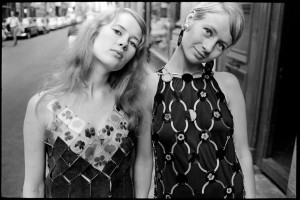 Marie-Louise De Geer och Gunila Axén hösten 1967