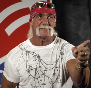 Hulk Hogan - en av de analyserade wrestlingstjärnorna
