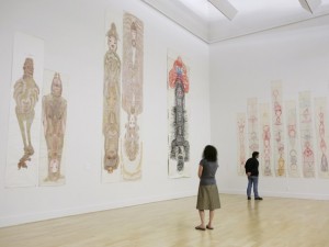 Målningar av Guo Fengyi