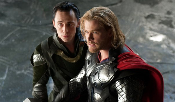 Thor och hans bror Loki