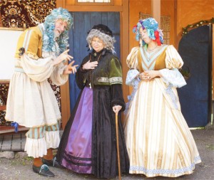 2. Orgon med mor och fru.