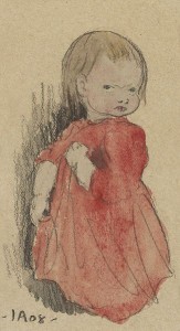 Ivar Arosenius: Lillan (1908).