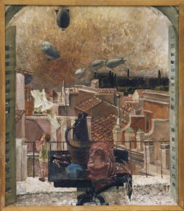 På terrassen, Rom (1927). Foto: Eskilstuna konstmuseum.