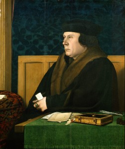 Thomas Cromwell. Samtida målning.