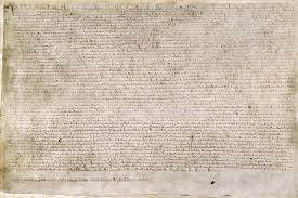 Ett av fyra existerande Magna Carta-dokument