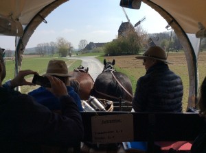 Med häst och vagn genom Detmold.