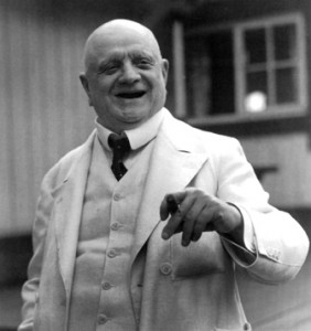 En glad Sibelius år 1939 sedan han slutat att komponera.