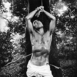 St Sebastian iscensatt av Yukio Mishima.